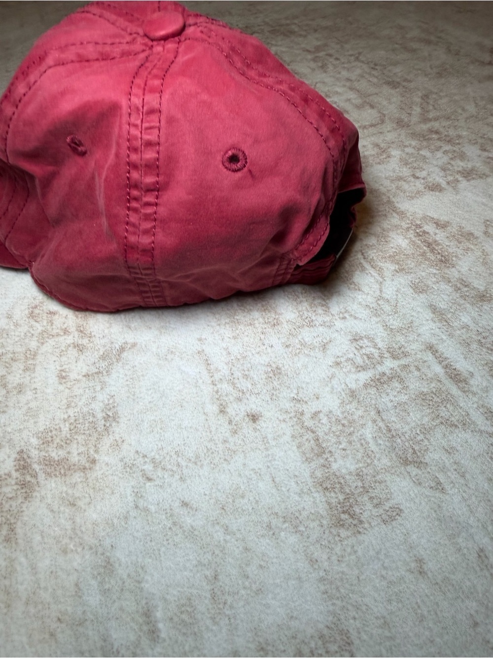 Adidas Faded Burgundy Baseball Cap Women’s Adjustable Hat - Picture 4 of 8